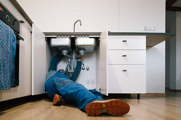 Professional Emergency Plumber technician working in Tignall, GA